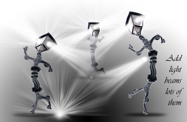 Creation of Lamp Dancers: Step 5